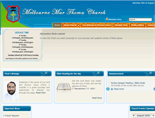 Tablet Screenshot of melbournemarthomachurch.org.au